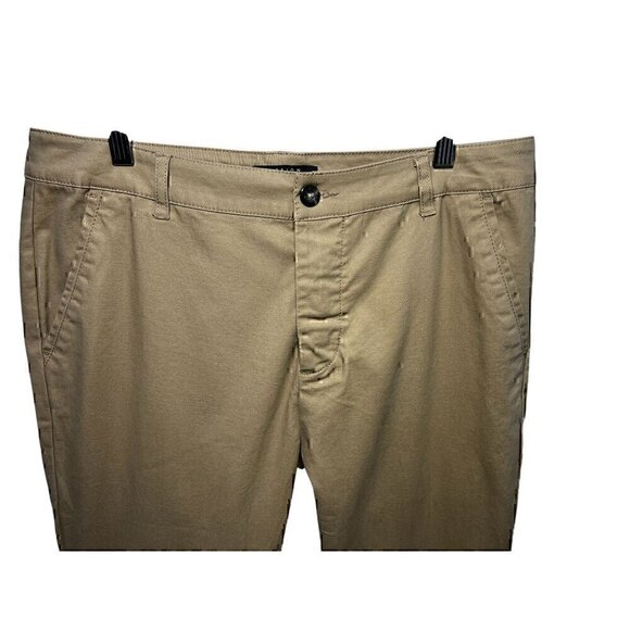 Asos Design Mens Work Wear skinny chino Fit in stone, W34, L32 PANTS - Picture 8 of 11